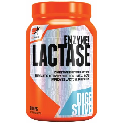 EXTRIFIT Lactase Enzyme 60 kapslí