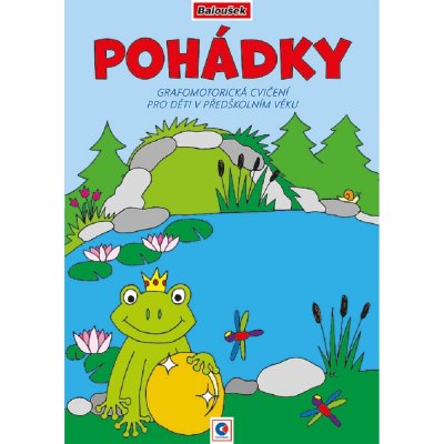 Baloušek Tisk Grafomotorická omalovánka A4 Pohádky – Sleviste.cz