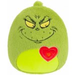 Squishmallows Fuzzamallows Grinch se srdíčkem 20 cm – Zboží Mobilmania