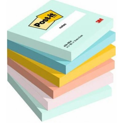 3M Post-it - samolepicí bločky - 76 x 76 mm, 6 x 100 l., kolekce Beachside – Hledejceny.cz