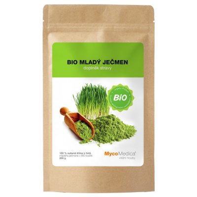 MycoMedica BIO Mladý ječmen 200 g – Zbozi.Blesk.cz