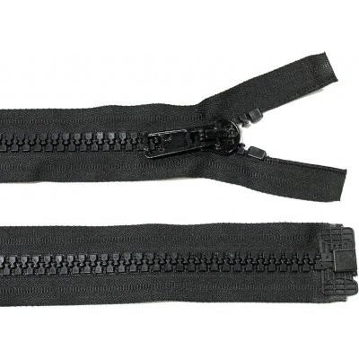 Kostěný zip no.8 rozepínací 115cm černý bundový – Zboží Dáma