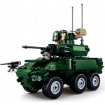 Sluban B0695 Army Německý polopásový tahač – Sleviste.cz