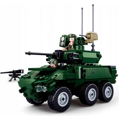 Sluban B0695 Army Německý polopásový tahač – Sleviste.cz