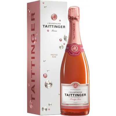 Taittinger Rosé Prestige Brut (0,75l) v dárkové krabičce