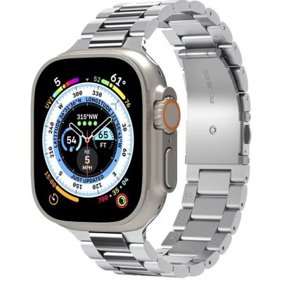 Spigen Modern Fit 316L řemínek pro Apple Watch 49mm/45mm/44mm/42mm stříbrná AMP06356 – Hledejceny.cz