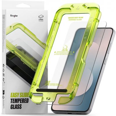 Ringke Easy Slide 2-PAK průhledné ochranné tvrzené sklo pro Galaxy S25 FE 8800293859680 – Zboží Živě