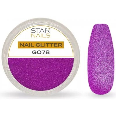 Starnails Nail Art zdobení glitter G078 – Hledejceny.cz