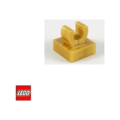 LEGO® 15712 Dlaždice 1x1 s klipem Zlatá – Sleviste.cz