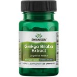 Swanson Ginkgo Biloba Extract 60 mg 60 kapslí – Hledejceny.cz