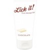 Lubrikační gel Erotický masážní gel Lick-it bílá čokoláda 50 ml