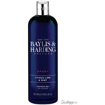 Baylis & Harding sprchový gel Limetka a Máta 500 ml – Zboží Mobilmania