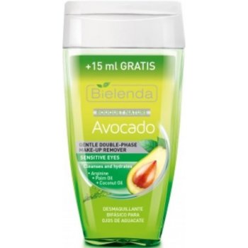 Bielenda Avocado dvoufázový odličovač pro citlivé oči 125 + 15 ml