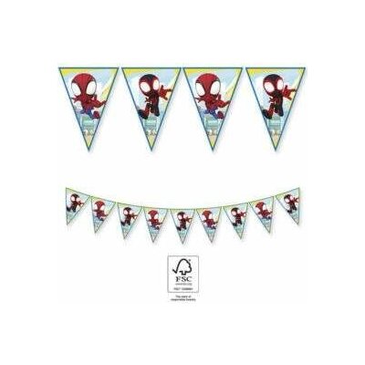 Procos EKO Vlaječková girlanda Spidey Marvel 9 vlajek – Sleviste.cz