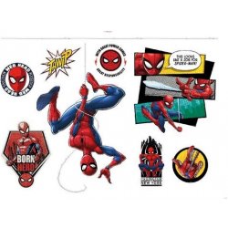 Komar 14740h Samolepka na zeď Disney Spider-Man Web Head rozměr 100 cm x 70 cm