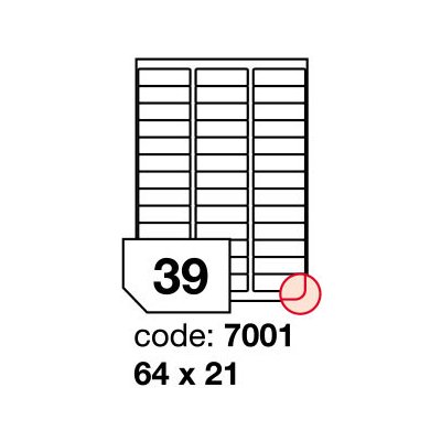Rayfilm R0102.7001D odnímatelné etikety 64x21mm 300 listů – Sleviste.cz