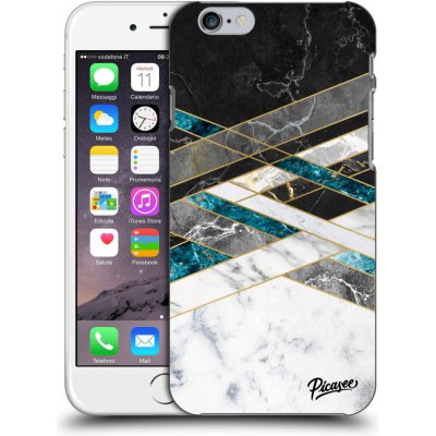 Pouzdro Picasee ULTIMATE CASE Apple iPhone 6/6S - Black & White geometry – Zboží Mobilmania
