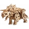 3D puzzle Ugears 3D mechanické puzzle Triceratops 400 ks