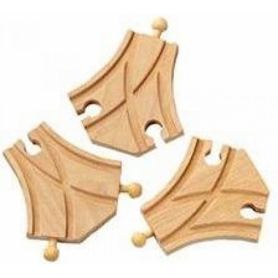 Babu vláčky Kolej rozdvojka 9,5cm, 2ks – Hledejceny.cz