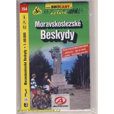 SC 154 Moravskoslezské beskydy mapa 1:60t. – Zboží Mobilmania