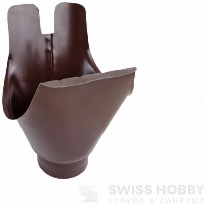 Covernit Lakovaný okapový kotlík 333 mm RAL 8017 hnědý – Zbozi.Blesk.cz