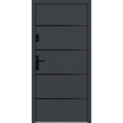 Hahn-Türke ATU68-M522 Antracit Pravé 100 x 200 cm – Hledejceny.cz