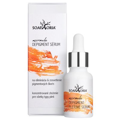 Soaphoria Miracle Depigment sérum na eliminaci & zesvětlení pigmentových skvrn 15 ml – Zbozi.Blesk.cz