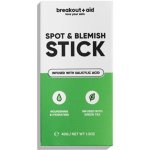 Breakout+aid Spot & Blemish Stick Kaolinová maska na problematickou pleť v tyčince 40 g – Sleviste.cz