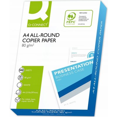 Q-CONNECT A4 80 g 500 listů – Zbozi.Blesk.cz