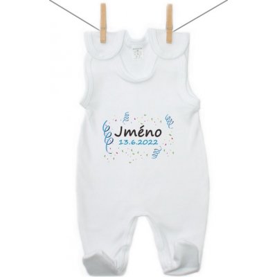 Boodyy Dupačky Se jménem děťátka a datem Chlapec – Zboží Dáma