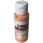 Creatoys akrylová barva na sklo a keramiku 60 ml oranžová světlá – Hledejceny.cz