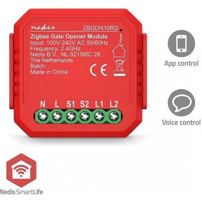 Vestavěný Modul SmartLife NEDIS ZBGDN10RD – Hledejceny.cz