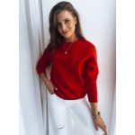 Basic Červená mikina bez kapuce fashion ii by0147z – Hledejceny.cz