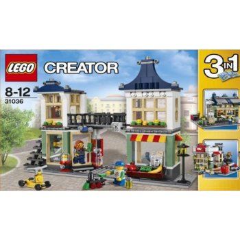 LEGO® Creator 31036 Obchod s hračkami a potravinami od 1 599 Kč - Heureka.cz