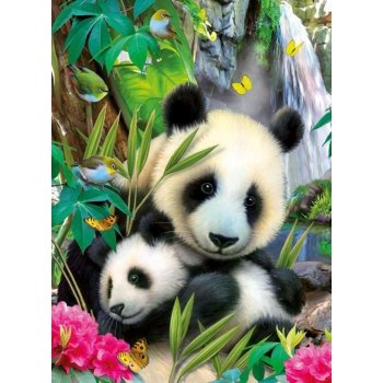 Ravensburger Rozkošná panda Lovely Panda 300 dílků