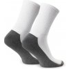 Pánské polofroté sportovní ponožky 047 bílá