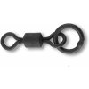 Rybářská karabinka a obratlík FOX Edges Flexi Ring Swivels vel.11