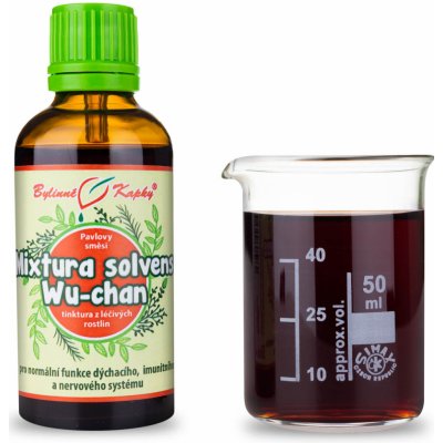 Bylinné kapky Pavlovy bylinné kapky Mixtura solvens Wu-chan tinktura 50 ml – Hledejceny.cz