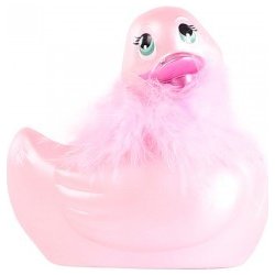 Vibrační kachnička Big Teaze Toys Rub my Duckie 2.0 Růžová