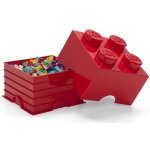 LEGO® úložný box 25 x 25 x 18 cm červená – Zboží Dáma