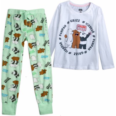 Dívčí pyžamo We Bare Bears zelené – Hledejceny.cz