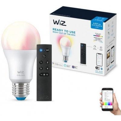 WiZ LED RGBW Stmívatelná žárovka A60 E27/8,5W/230V 2200-6500K CRI 90 Wi-Fi+DO - WI0151 – Hledejceny.cz