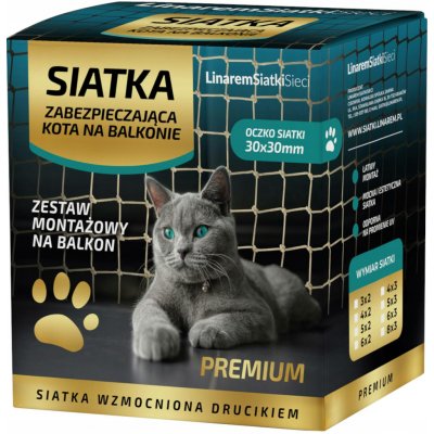 Linarem Premium Síť na balkon sada 8 x 3 m – Sleviste.cz
