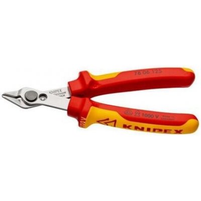 Knipex Kleště štípací boční Electronic-Super-Knips VDE 78-06-125-SB - KN78-06-125-SB – Zboží Mobilmania