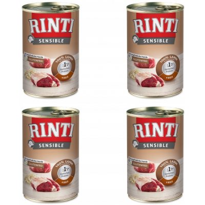 Rinti Sensible Adult jehně a rýže 4 x 400 g – Hledejceny.cz