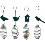Esschert Design Krmítko "Best for Birds" kovové na lojové koule 35 cm 4 ks – Hledejceny.cz