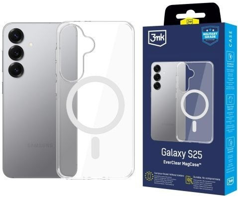 3mk EverClear MagCase Samsung Galaxy S25 5903108657235