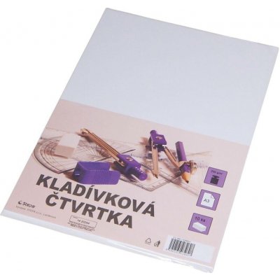 Čtvrtka kladívková A3 / 250 g / 10 ks30 – Zboží Mobilmania