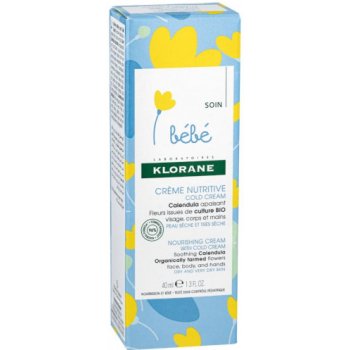 Klorane Bébé Creme Nutritive 40 ml