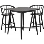 Rowico Lotta 90 x 90 cm černý – Zboží Dáma